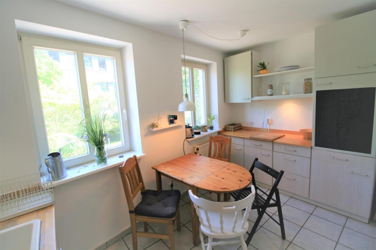 Zentrale Ferienwohnung „Treibholz“ Im Sonnenblumenhaus Flensburg Bagian luar foto