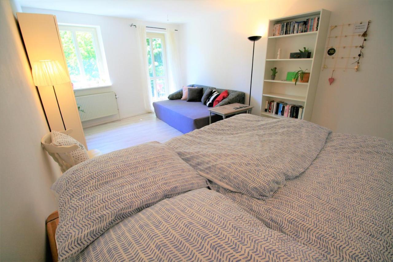 Zentrale Ferienwohnung „Treibholz“ Im Sonnenblumenhaus Flensburg Bagian luar foto